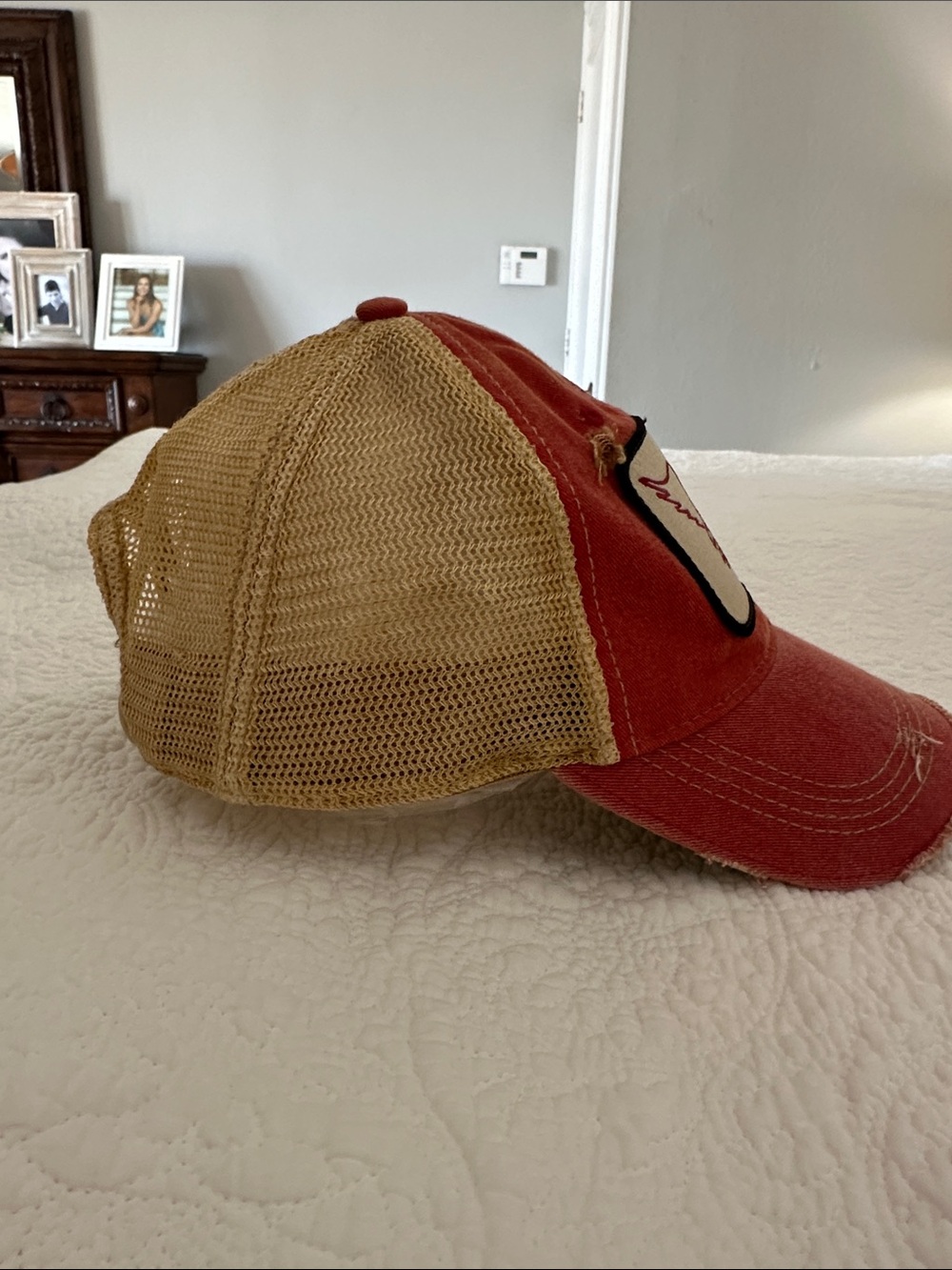 Angry Minnow Vintage Aerosmith Red Wing Trucker Hat RARE - Picture 7 of 10
